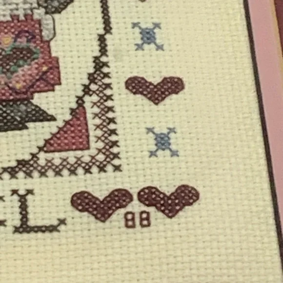 Joyous Noel Framed Cross-Stitch Art - Picture 4 of 16